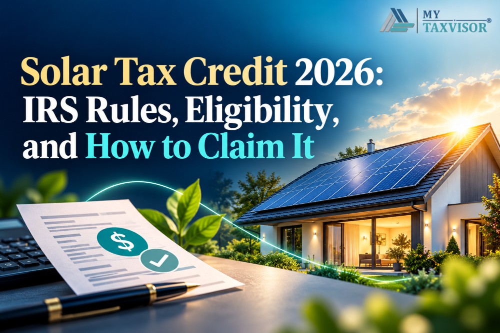 You are currently viewing Solar Tax Credit 2026: IRS Rules, Eligibility, and How to Claim It
